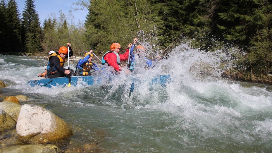 Raftovanie rafting v Tatrach, rieka Bela , www.raftovanie.sk