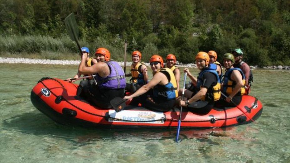 Rafting v Slovinsku rieka Soca, Program od A po Z, www.raftovanie.sk