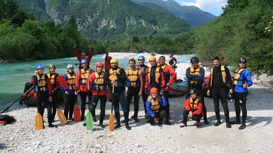 Rafting v Slovinsku rieka Soca, www.raftovanie.sk